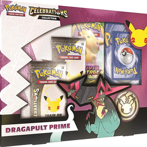 Pokémon Kort Celebrations Dragapult Prime Boks