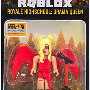 Roblox Royale High Drama Queen Figur med Kode