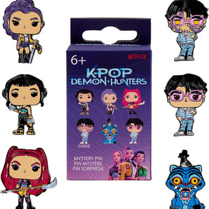 Funko Loungefly Kpop Demon Hunters Pin Blind Box med Chance for Chase