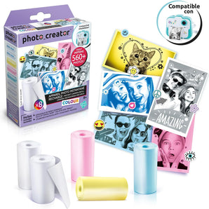 Photo Creator Instant-Kamera til Børn Refill Pack Papirruller