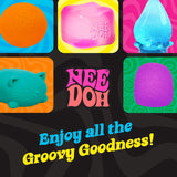 NeeDoh Fuzz Ball Wild Cats squishy i orange set tæt på