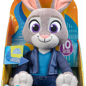 Disney Zootropolis 2 Bamse Judy Hopps Interaktiv Plys med Lyd 35 cm