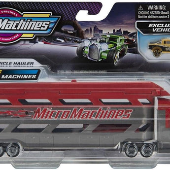 Micro Machines Starter Pack Mini Hauler rød i emballage