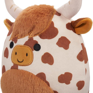 Squishmallows Bamse Alonzo Highland Cow 19 cm