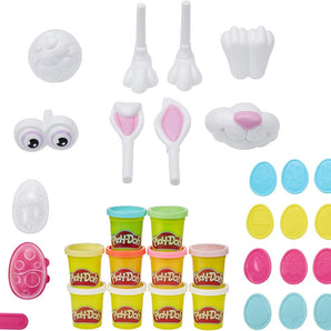 Play-Doh Kreativt Sæt Modellervoks Påskeæg og Påskehare 25 Dele