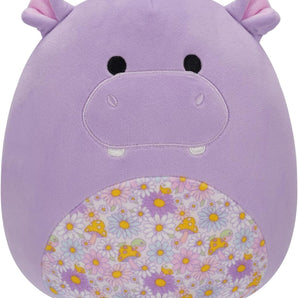 Squishmallows Bamse Hanna Flodhest 20 cm Lilla