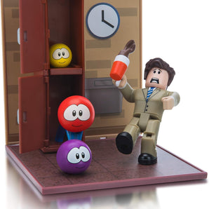 Roblox Meep City Principal Panic Figur Sæt med Kode og Tilbehør