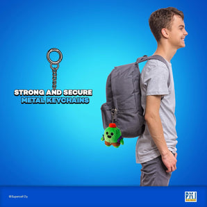 Brawl Stars Bamse Keychain til Rygsæk 13 cm