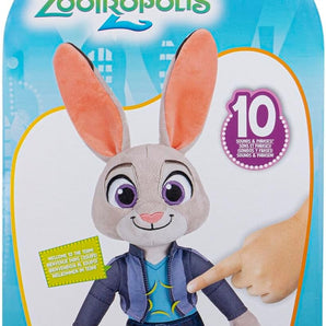 Disney Zootropolis 2 Bamse Judy Hopps Interaktiv Plys med Lyd 35 cm
