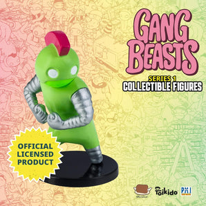Gang Beasts Figur Sæt 5-pack med Skjult Sjælden Figur 6 cm