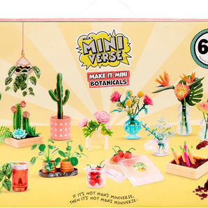 Miniverse Make It Mini Blomstersæt – DIY Samlesæt Miniature Blomster og Haver