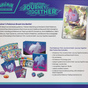 Pokemon Kort Scarlet & Violet Journey Together Elite Trainer Box