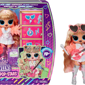 L.O.L. Surprise! Dukke Neon Dance med Tilbehør 16 cm