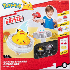 Pokémon Snurretoppe Battle Spinner Arena Sæt Pikachu & Mew