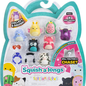 Squishmallows Mini Figurer 8-Pack Squish-a-longs 2,5 cm