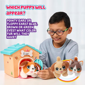 Little Live Pets My Puppy Home Hundehus med Surprise Hundehvalp Orange/Grøn