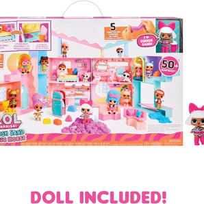 L.O.L. Surprise Hus Legesæt Squish Sand Magic House Med Dukke og Tilbehør