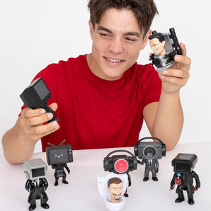 SKIBIDI Toilet Figurer Mystery Pakke Collector Series 15 Cm