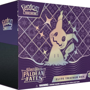 Pokemon Kort Scarlet & Violet Paldean Fates Elite Trainer Box
