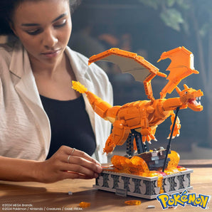 MEGA Pokémon Charizard Samlesæt med 1664 Dele