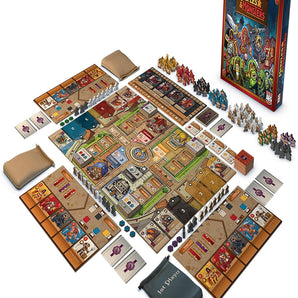 Meeples & Monsters Brætspil – Base (Engelsk)