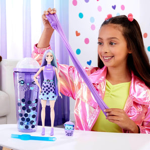 Barbie Dukke Pop Reveal Bubble Tea Series Taro Milk 27 Cm
