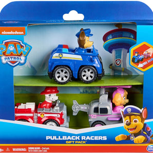 Paw Patrol Figurer Rescue Racer 3-Pak 8 cm
