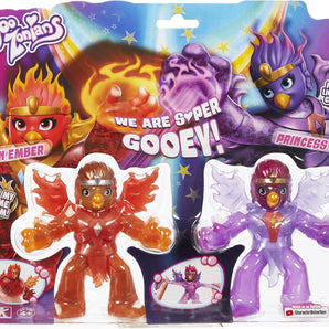 GooZonians Strækbare Actionfigurer 2-Pack 13 cm