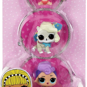 L.O.L. Surprise Dukke Sæt 3-Pak med Miss Punk, Sur-fur Puppy & Lil Heartbreaker