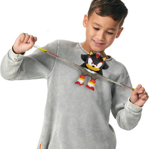 Heroes of Goo Jit Zu Figur Sonic the Hedgehog Surge Shadow Strækbar 12 cm