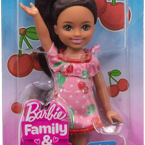 Barbie Chelsea Dukke med Kirsebærkjole 15 cm