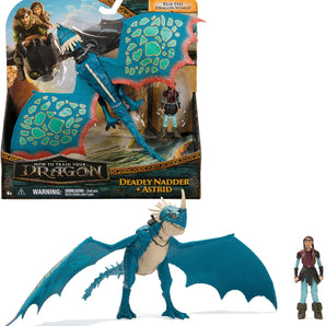 Sådan Træner Du Din Drage Stormfly & Astrid Figurer med Bevægelser 33 cm