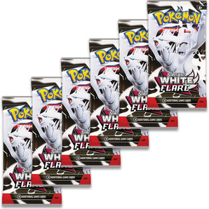 Pokémon Kort Scarlet & Violet White Flare Booster Bundle 6 Booster Pakker
