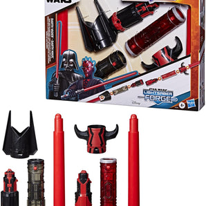 Star Wars Lyssværd Darth Vader & Darth Maul 8 Dele, 2 Lyssværd