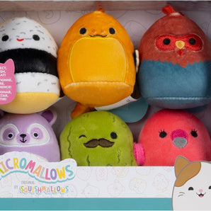 Squishmallows Bamser Micromallows 6-pakke 6 Cm