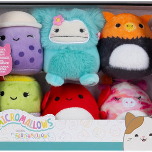 Squishmallows Bamser Micromallows 6-pakke 6 Cm