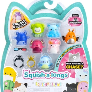 Squishmallows Mini Figurer 8-Pack Squish-a-longs 2,5 cm