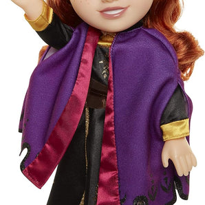 Disney Frozen 2 Dukke Anna med Kappe og Tilbehør 35 cm