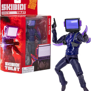 Skibidi Toilet Figur Dark TV Man 15 Cm
