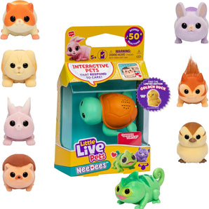 Little Live Pets Hamster Needees Interaktivt Kæledyr med Lyd
