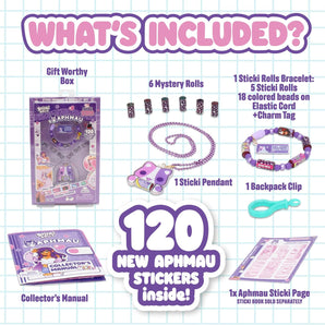 STICKI Rolls Klistermærker Sticki Station Sæson 2 DIY Sticker Smykkesæt