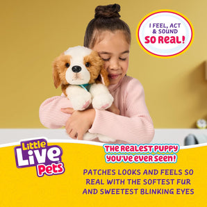 Little Live Pets Bamse Hundehvalp My Really Real Puppy med +60 Lyde og Reaktioner