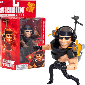 Skibidi Toilet Figur Berserker Skibidi Mutant 15 Cm