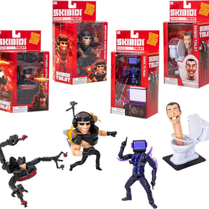 Skibidi Toilet Figur Dark TV Man 15 Cm