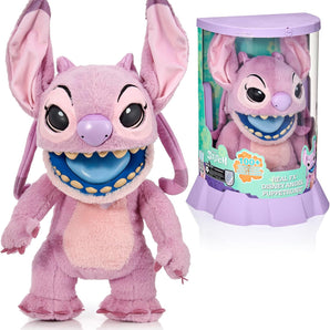 Disney Stitch Angel Dukke Interaktiv med Lyd og Bevægelse 45 Cm