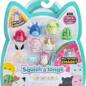 Squishmallows Mini Figurer 8-Pack Squish-a-longs 2,5 cm