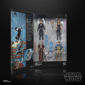 Star Wars The Black Series Figur Sæt The Last Command med Luke, Luuke, Joruus C'baoth og Mara Jade 15 cm