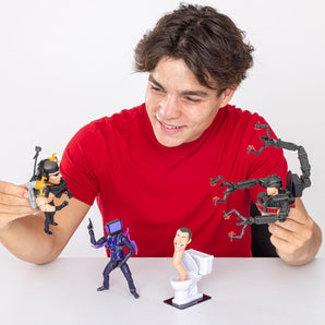 Skibidi Toilet Figur Berserker Skibidi Mutant 15 Cm