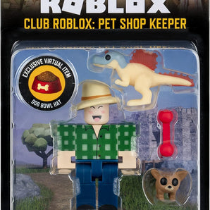 Roblox Figur Club Roblox Pet Shop Keeper med Eksklusiv Virtuel Kode i Roblox