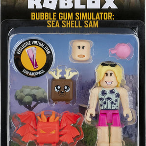 Roblox Figur Bubble Gum Simulator Sea Shell Sam med Kode og Tilbehør